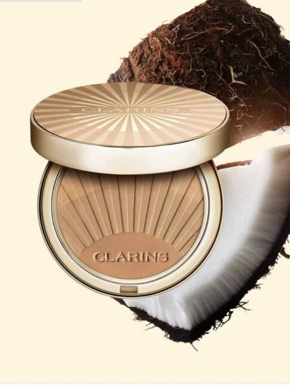 Clarins Luminous Matte Bronzing Compact Glow Powder New